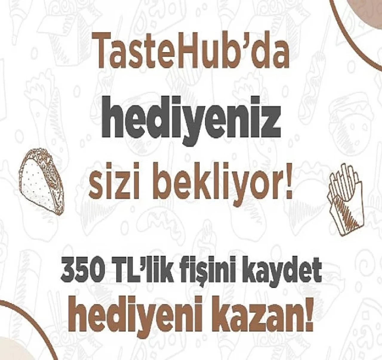 Grand Pera TasteHub’da Harcadıkça Kazanın!