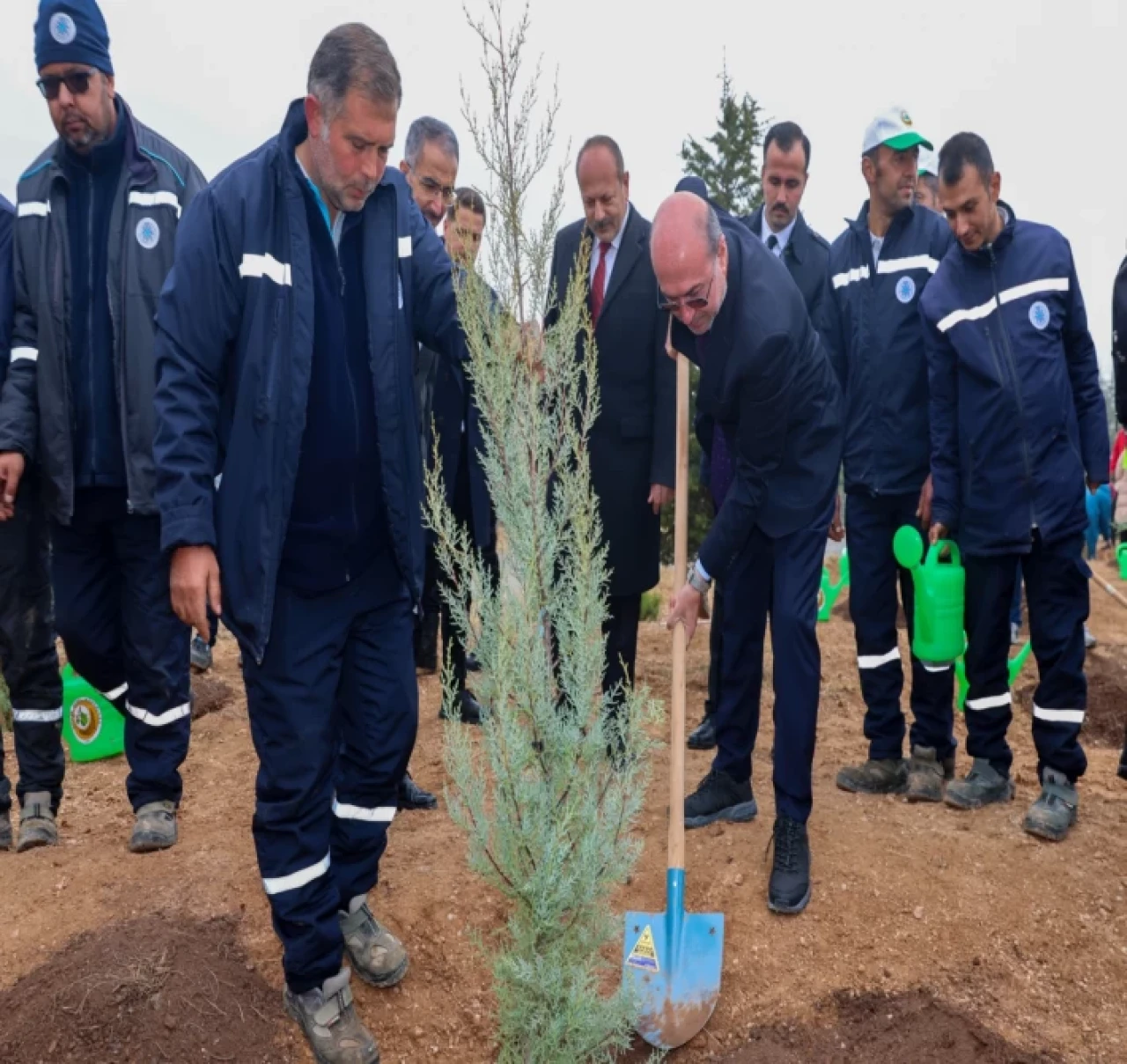 Konya Sille’de fidanlar toprakla buluştu