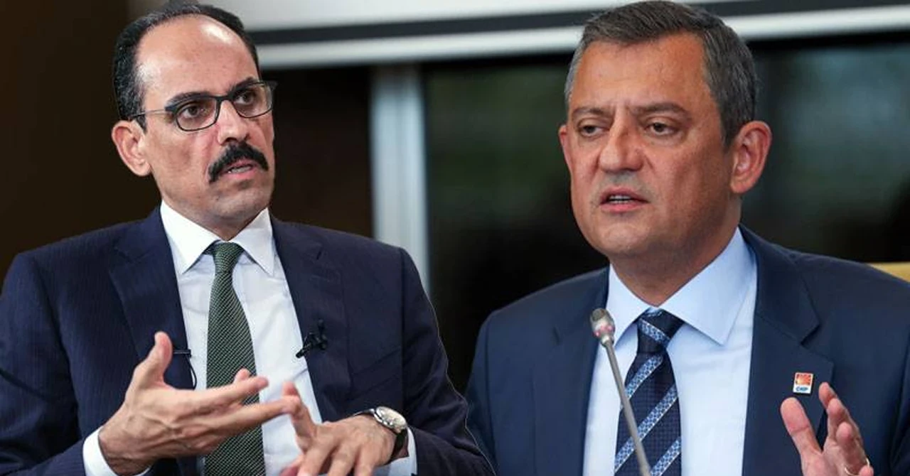 MİT Başkanı İbrahim Kalın, CHP Genel Merkezi’nde sunum yaptı