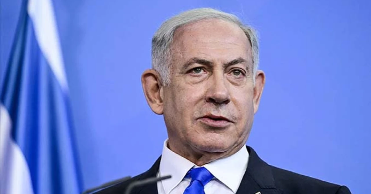 Netanyahu'nun evine işaret fişeği atıldı