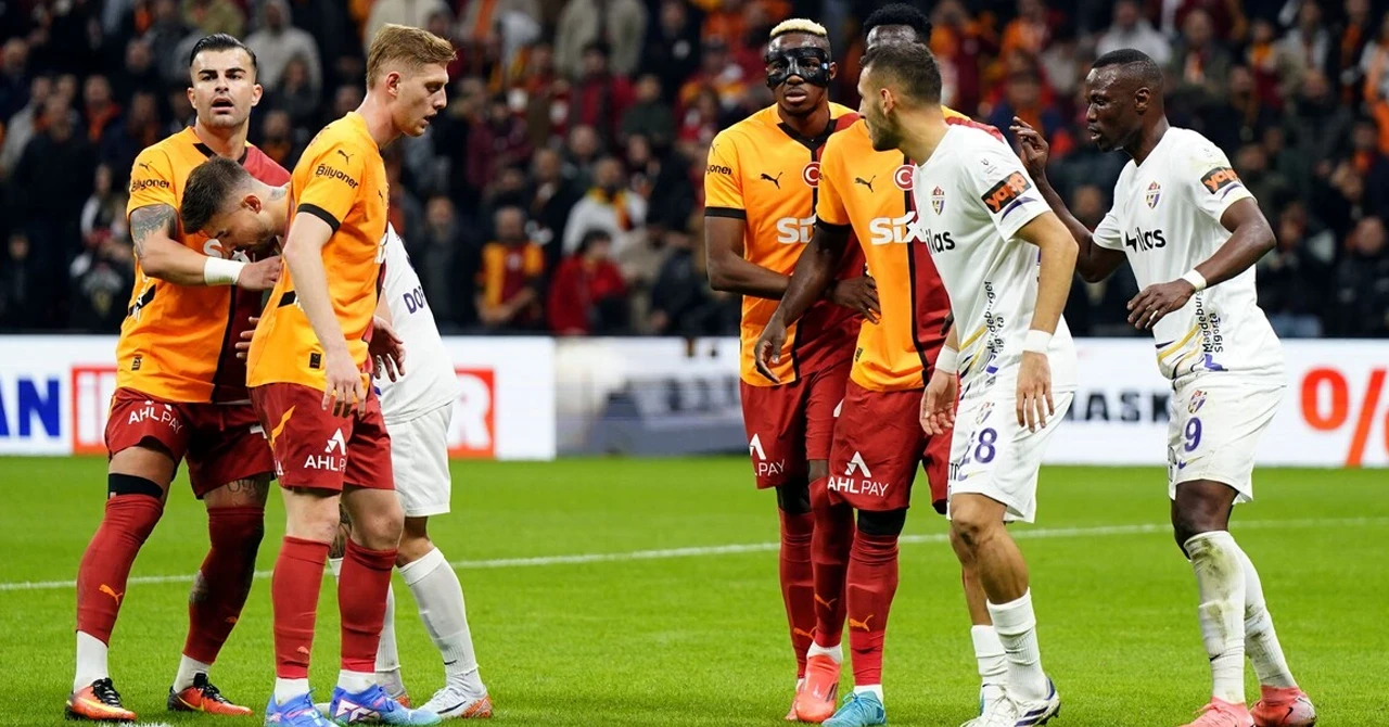 Galatasaray, Eyüpspor ile 2-2 berabere kaldı