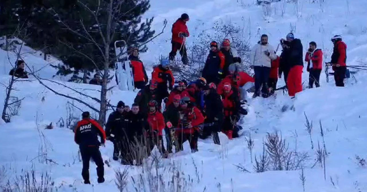 Palandöken Dağı'nda çığ düşmesiyle ilgili soruşturma başlatıldı