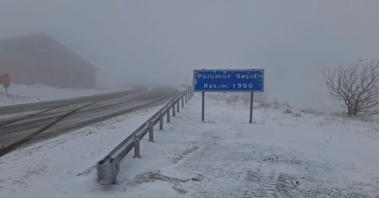 Tunceli'de kar sebebiyle 65 köye karayoluyla erişim sağlanamıyor