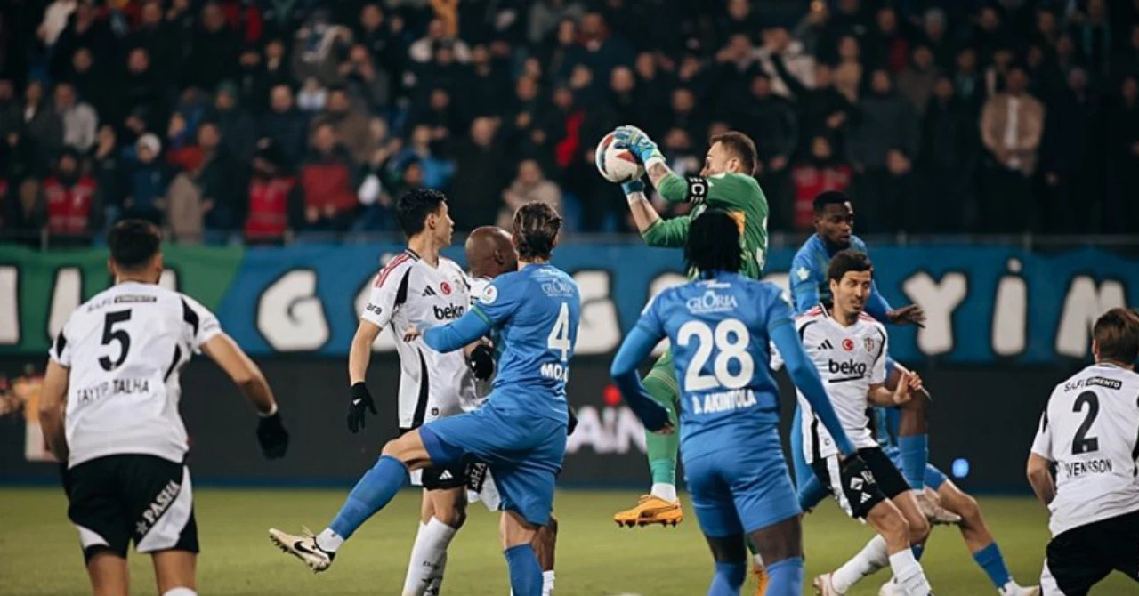 Maç sonucu: Rizespor 1-1 Beşiktaş