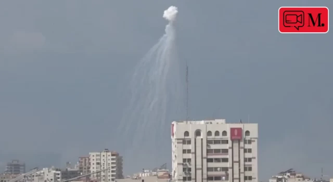 İsrail, Gazze'ye yasaklı silah olan "Beyaz Fosfor Bombası" ile saldırdı!