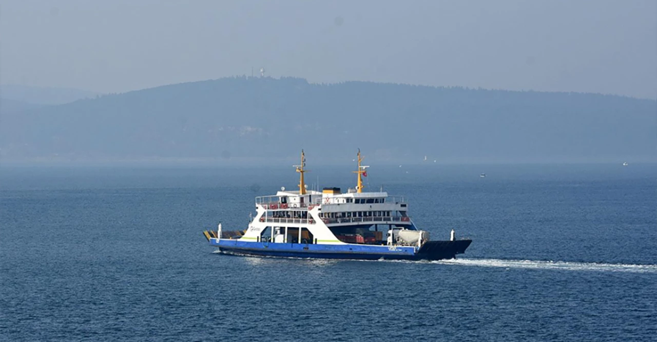 Hava koşulları nedeniyle bugün bazı feribot seferleri iptal edildi