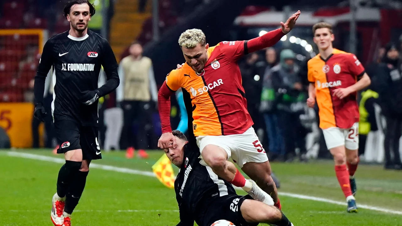 Galatasaray Avrupa’ya veda etti: AZ Alkmaar ile 2-2 berabere kaldı