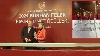 TGC Burhan Felek Basın Hizmet Ödülleri sahiplerini buldu