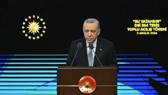 Erdoğan: Çevreyi istismar ediyorlar, su kaynakları kritik bir durumda