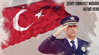 Rize'de makamında şehit edilen Emniyet Müdürü Altuğ Verdi unutulmadı