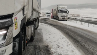 Kar yağışı nedeniyle 6 ilde ağır taşıtlara trafik yasağı