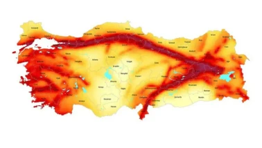 Türkiye’de deprem riski olan iller açıklandı: Fay hattı haritası güncellendi