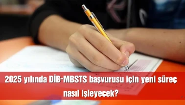 2025 yılında DİB-MBSTS başvurusu için yeni süreç nasıl işleyecek? Detaylar açıklandı mı?