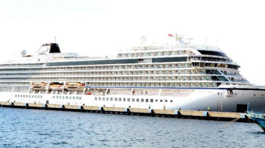 1,5 yıl aradan sonra ilk cruise gemisi Bodrum’da