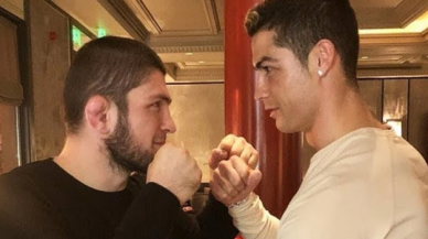 Khabib Nurmagomedov, Cristiano Ronaldo'nun bilinmeyen korkusunu açıkladı! O mesajlaşmalarda...