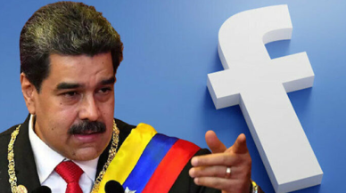 Maduro’nun hesabını askıya alan Facebook’a Venezüella’dan tepki