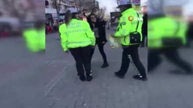 Maskeyi de polisi de takmadı, cezayı yedi