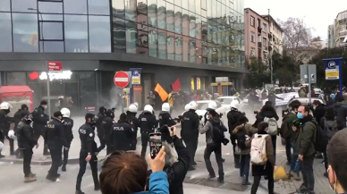 Boğaziçi öğrencilerinin eylemine polis müdahalesi! Çok sayıda gözaltı var