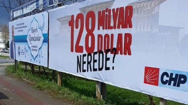 CHP'nin '128 milyar dolar nerede' pankartlarına gece yarısı operasyonu