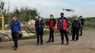 Drone destekli arama sonuç verdi, yaşlı adam sağ bulundu