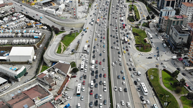 İstanbul'da trafik yüzde 70'e ulaştı