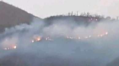 İzmir'de dağlık alanda çıkan yangın kontrol altına alındı