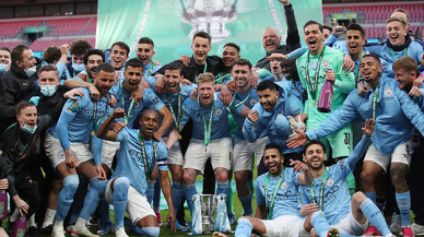 Manchester City, üst üste dördüncü kez İngiltere Lig Kupası şampiyonu