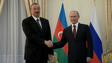 Putin ile Aliyev'le Dağlık Karabağ’ı görüştü