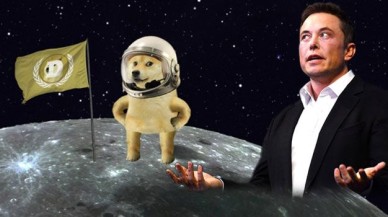 Elon Musk "SpaceX, aya  Dogecoin koyacak" demişti