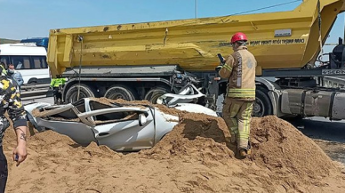 TEM'de kaza: Ankara istikameti trafiğe kapatıldı