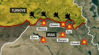 TSK'dan Kuzey Irak'a operasyon