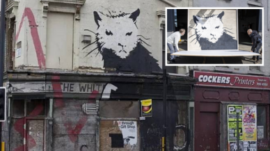 Banksy’nin "Beyaz Saray Sıçanı" rekor fiyata satıldı