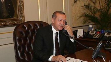 Erdoğan, Filistin Devlet Başkanı'yla görüştü