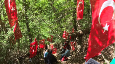 İkizdere'de Türk bayrağıyla direniş: 1 gözaltı