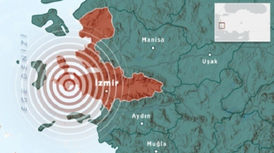 İzmir'de korkutan deprem