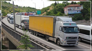 Transit yük taşıyan araçlar trafiğe giremeyecek