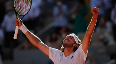 Fransa Açık'ta ilk finalist: Stefanos Tsitsipas