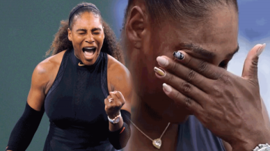 Serena Williams gözyaşlarına hakim olamadı!