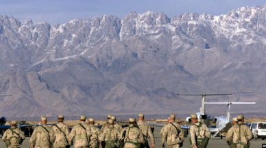 "ABD Askerleri Bagram'ı Vedasız Terketti"