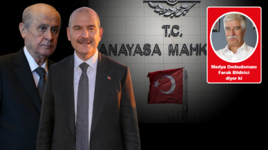 "İktidar medyasından Bahçeli'ye Soylu ve Anayasa Mahkemesi sansürü"