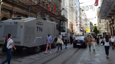 Taksim'de yapılacak "İstanbul Sözleşmesi" eylemine polis yığınağı