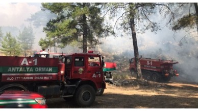 Antalya'dan kötü haber: Bir yangın daha çıktı