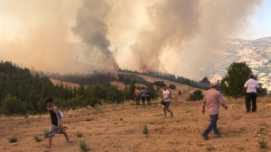 Denizli'de de yangın çıktı: 4 ilde 9 yangın devam ediyor