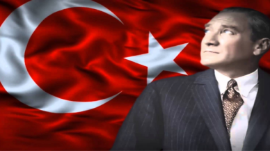 Dev Atatürk posteriyle ''zafer dalışı''