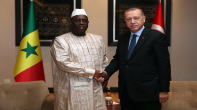 Erdoğan ve Senegal Cumhurbaşkanı görüşmesi