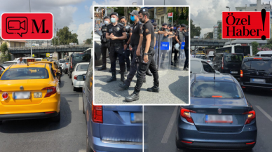 Laleli'de nakliyecilerin protestosu! İş yapamaz hale geldiler!