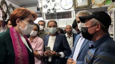 Meral Akşener'in Bayburt ziyaretinde arbede!