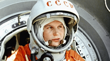 Uzaya giden ilk kadın:  Valentina Tereshkova