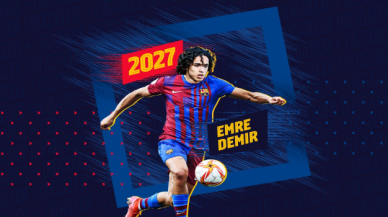 17 yaşındaki Emre Demir, Barcelona'da