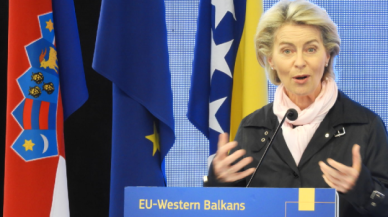 AB Komisyonu Başkanı Leyen'den Batı Balkan ülkelerine aşı çağrısı